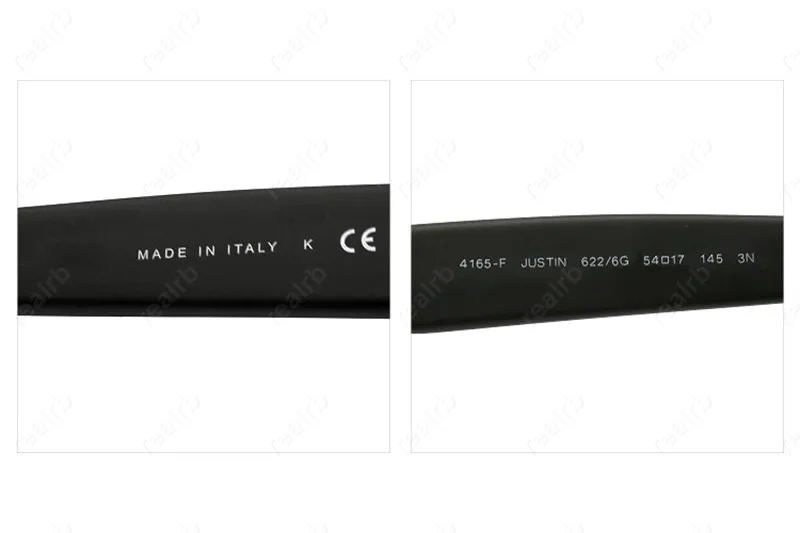 Gafas de sol polarizadas Justin 4165 de 55 mm para hombre y mujer, de alta calidad, con montura de nailon y accesorios._voghion.com
