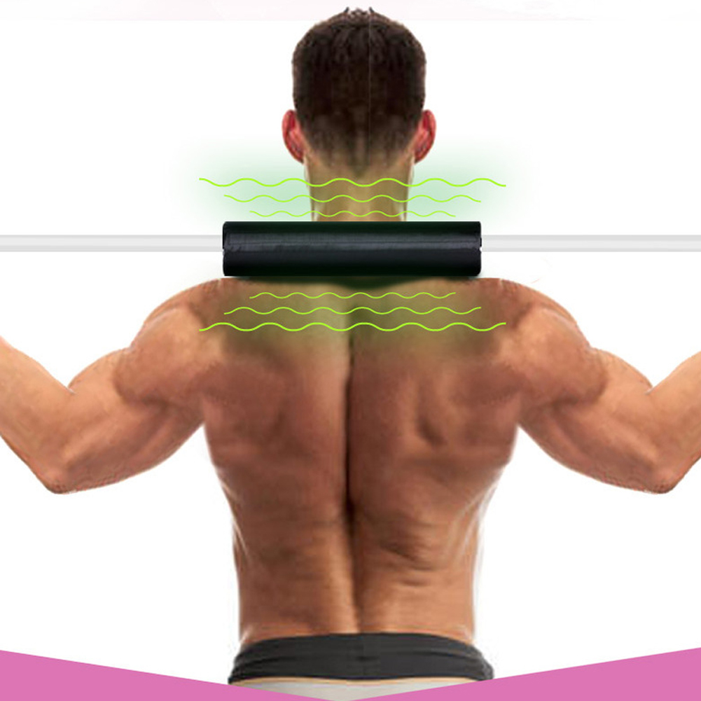 Thickened Sponge Barbell Squat Pad Gym Fitness Equipment Protective Cushion Squat Foam Pad Support Neck Shoulders Protector_voghion.com