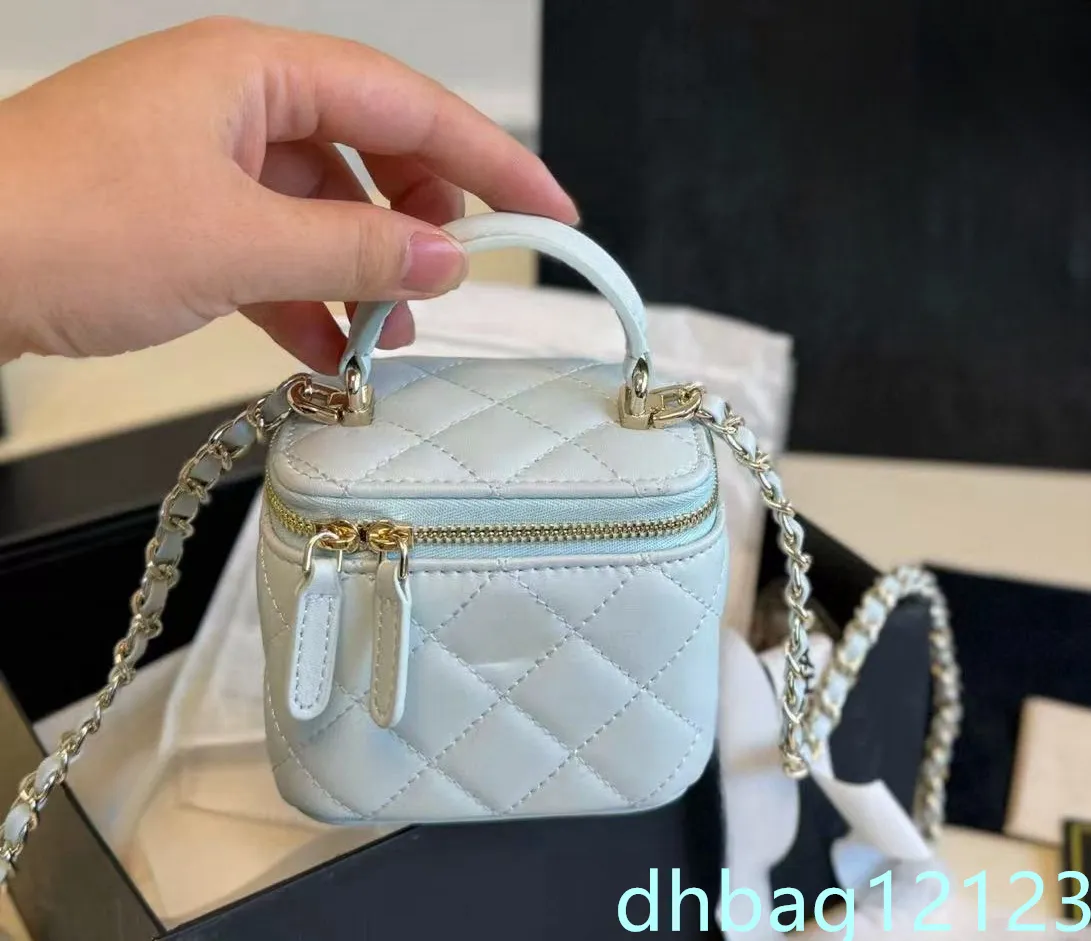 Dames Box Designer Top Handvat Vulpads Ketting Diagonale Schouder Make-up Caid Lippenstift Stand Mini Hoge Kwaliteit_voghion.com