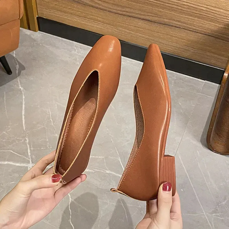 Damskie wiosenne swobodne kwadratowe noski niskie miękkie podeszwy Lolita płaskie baleriny czerwone damskie eleganckie francuskie retro klamry Mary Janes_voghion.com