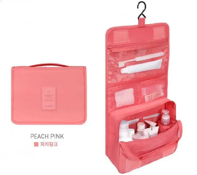 High Quality Women Makeup Bags Travel Cosmetic Toiletries Organizer Waterproof Storage Neceser Hanging Bathroom Wash Bag_voghion.com