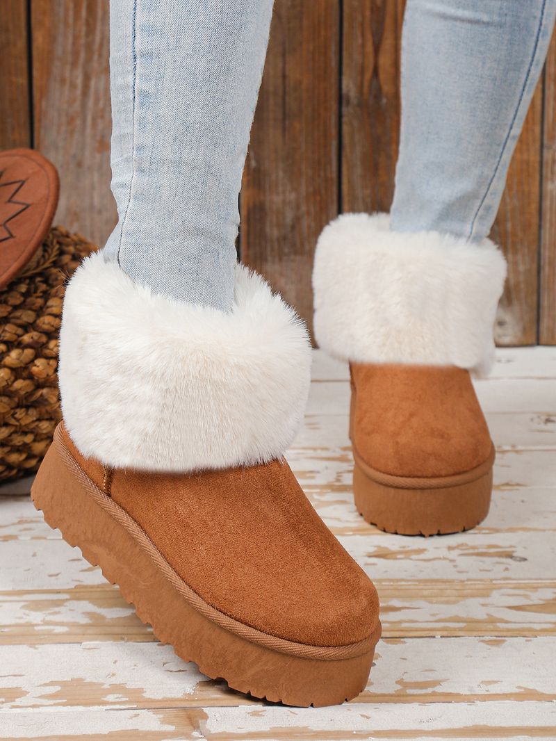 Neue Sohle kurze Cyder mit einem dicken Slip-On aus Baumwolle_voghion.com