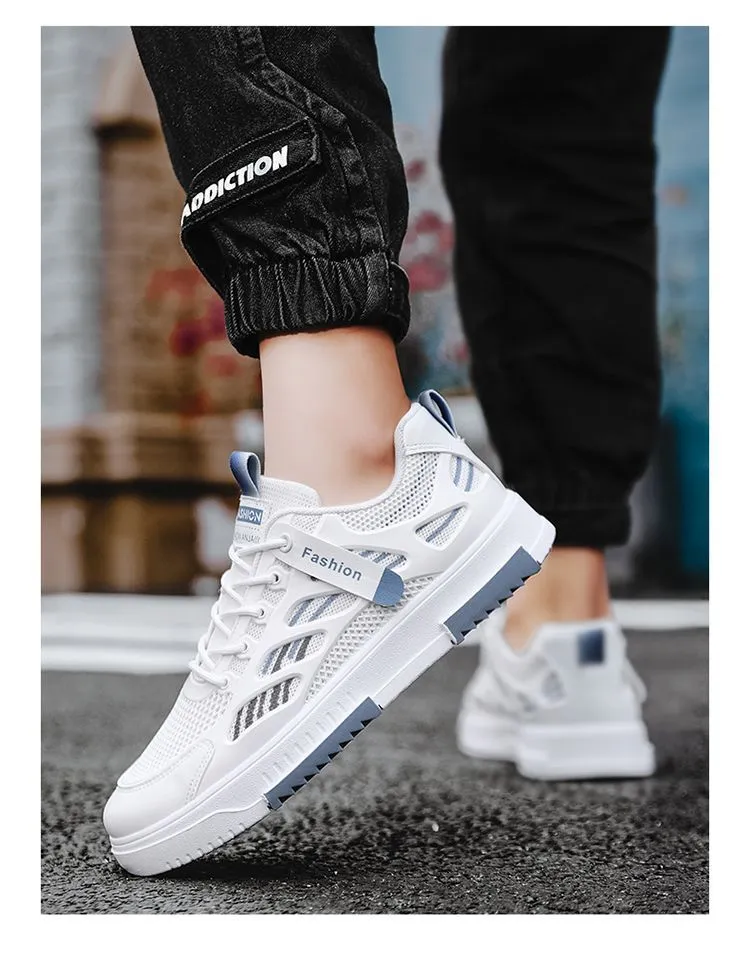 Breathable Mesh Running Shoes For Men Versatile Casual Sneakers_voghion.com
