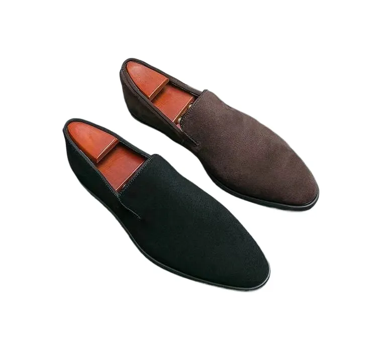 Elegantni čevlji, spomladi, italijanska dizajnerska znamka, semiš, usnje, poslovni pisarniški moški, rjavi, za nočni klub, zabavo, dostava_voghion.com