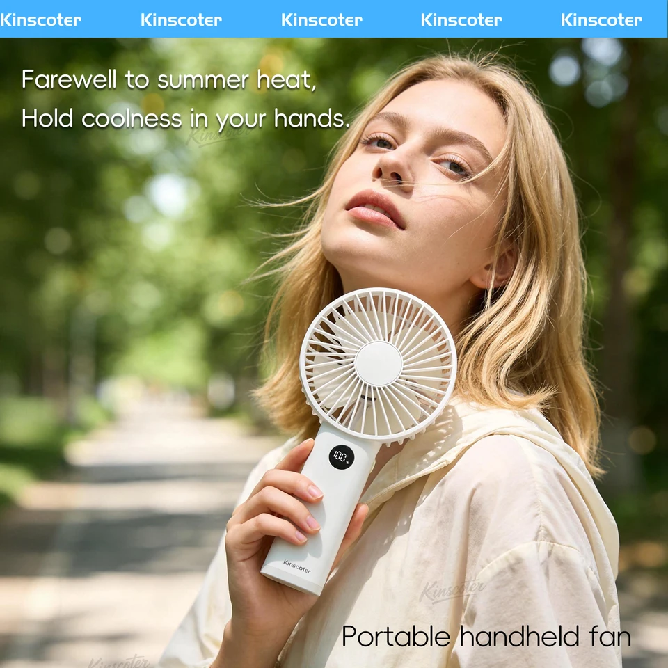 Mini ventilateur de main usb rechargeable avec vitesse réglable_voghion.com