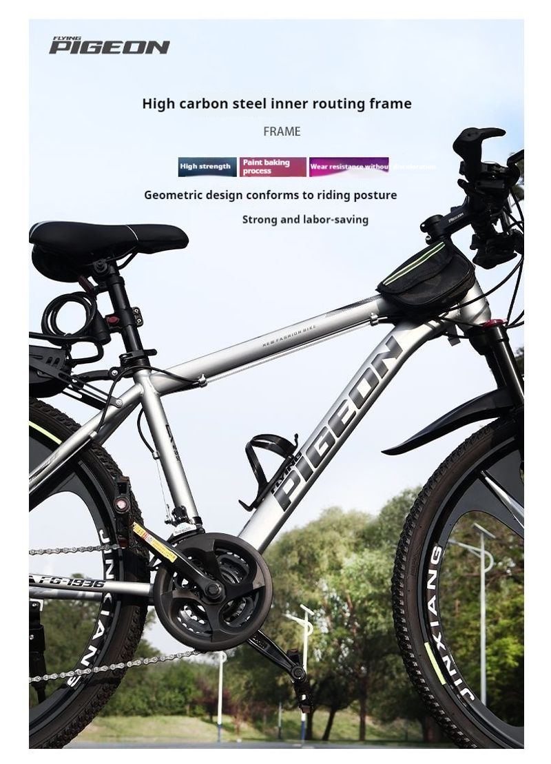 Pigeon volant en alliage d'aluminium, vélo de montagne pour hommes et lycéens, vitesse Variable, course pour jeunes_voghion.com