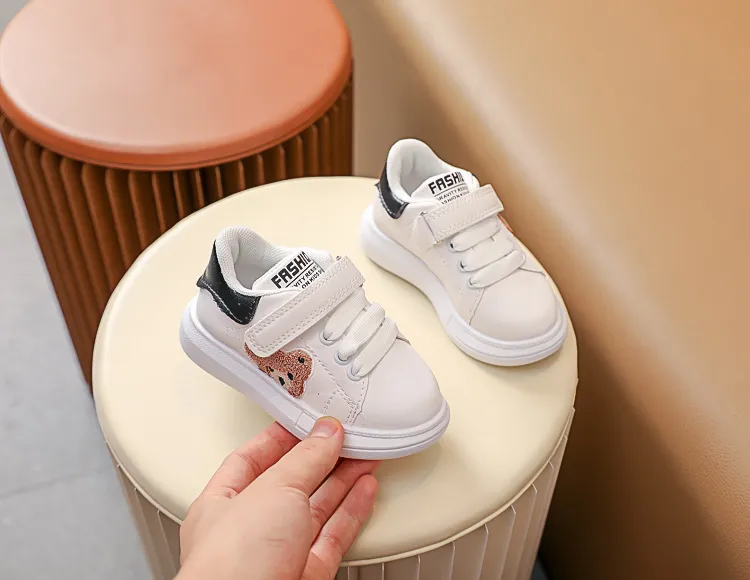 Børn 2024 Forår Efterår Børnesneakers Drenge Sport Mode Søde Dyr Piger Småbørnssko Træningssko Størrelse 21-30_voghion.com