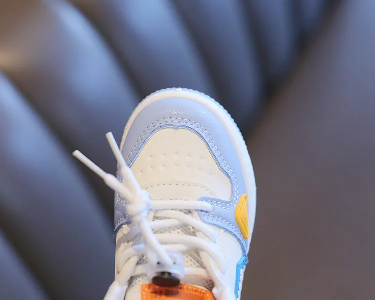 Chaussures de sport montantes pour enfants, baskets de basket-ball Littlesprouts pour garçons et filles, baskets d'école pour tout-petits, tailles 1 à 18_voghion.com