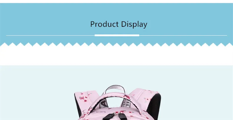 Kids Waterproof For Girls School Bags Children Backpacks Schoolbag Cute Ballon Printing Laptop Backpack_voghion.com