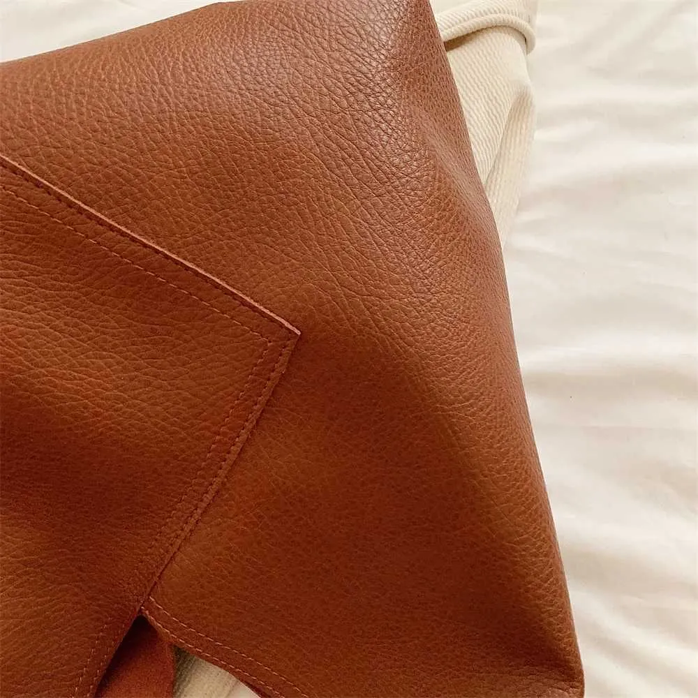 Set borse donna in ecopelle borsa a spalla tote per shopping_voghion.com