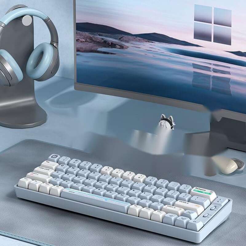[23000 People Collect] Mechanical Keyboard Wired Wireless The Third Mock Examination Hot Plug Computer Game_voghion.com