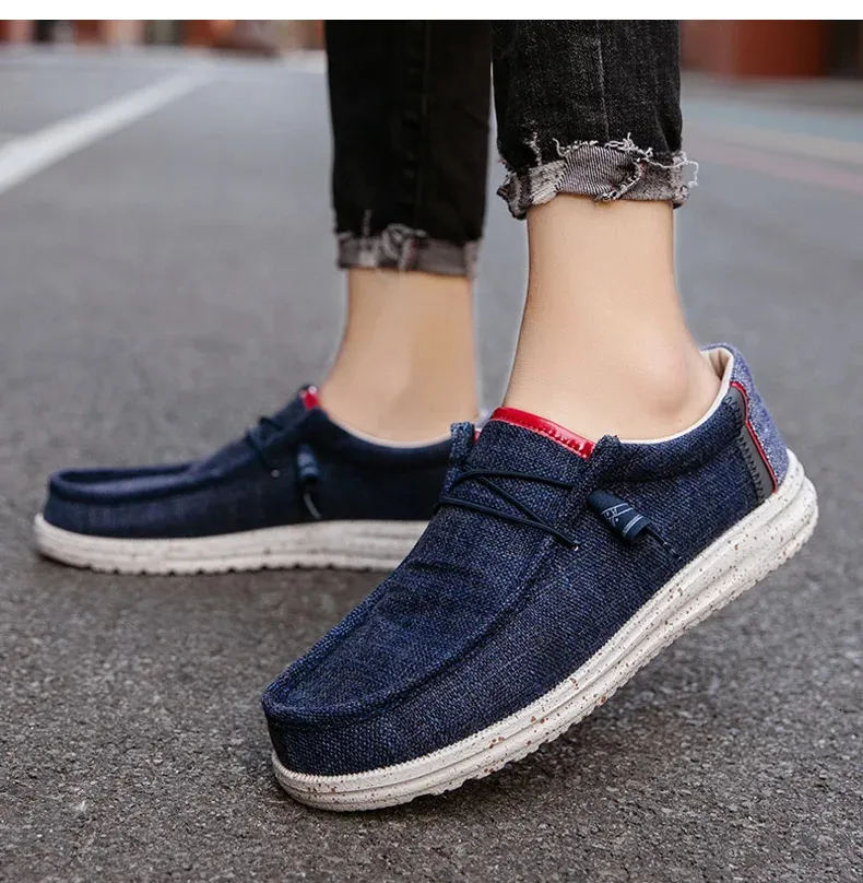 Breathable Men's Canvas Casual Shoes For Summer Lightweight_voghion.com