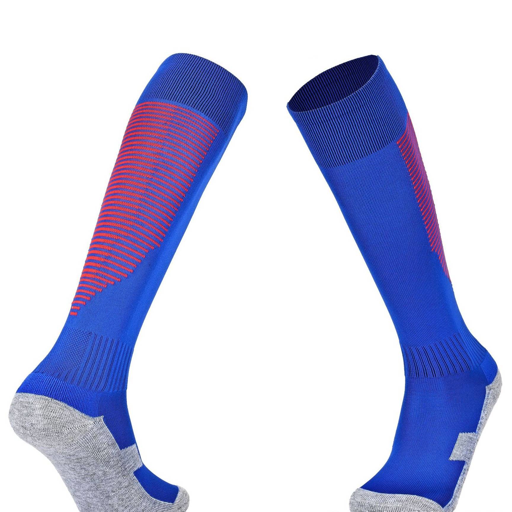 MINO SOCKS Football Socks Long Cuff Terry Cotton Blend For Men Women Kids - Moisture Wicking Breathable Training Soccer Socks In Multiple Colors_voghion.com