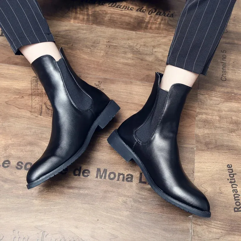 Erkek moda rahat bilek botları deri rahat kışlık erkek ayakkabı büyük beden 38-48 240930_voghion.com