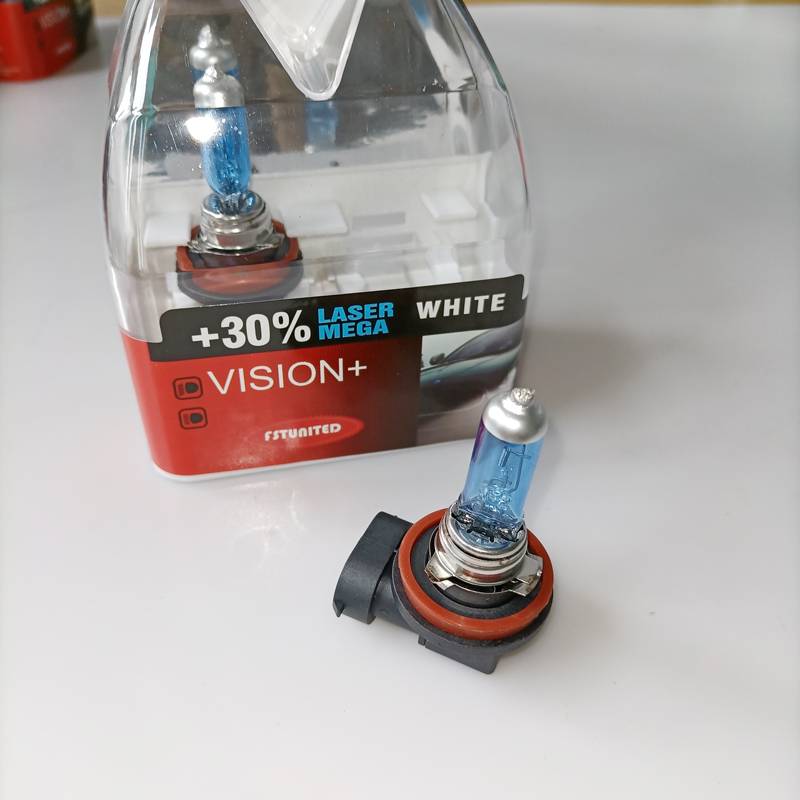 EU Stock H11 12V 55W Super White Auto Halogen Bulb Car Headlight Halogen Lamp Motorcycle Halogen Bulb_voghion.com