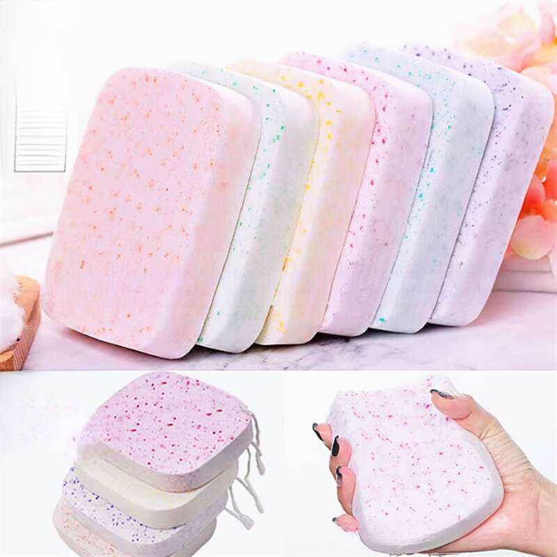 Thickened Thick Granules, Skin Friendly Sponge, Natural Cleansing_voghion.com