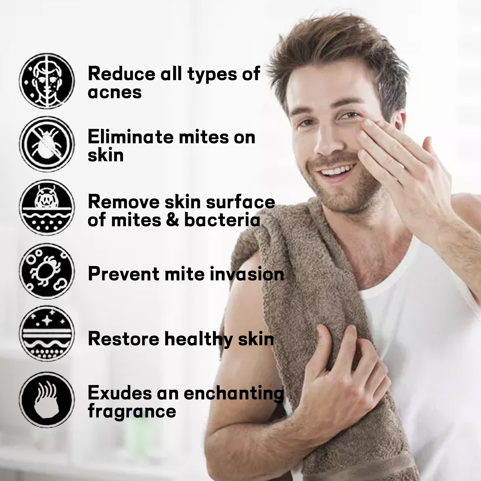 EELHOE Aurora Purifying Mite-Removing Soap, Deep Cleansing Facial Body Skin Fade Acne Print Multi-Effect Cleansing Soap_voghion.com