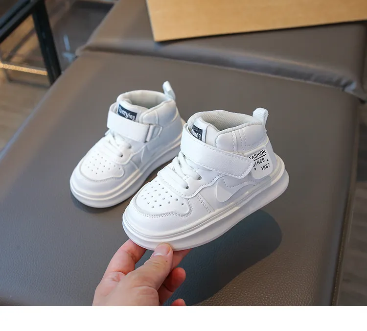 Kids Basketball For Children High Top Trainers Boys And Girls Littlesprouts Sport Running Sneakers Enfant Toddler Baby_voghion.com