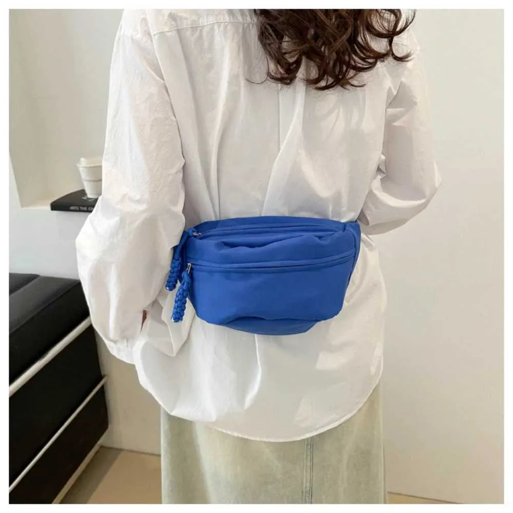 Chest Banana Women Sg Crossbody Pack Canvas Running Waist Bag Casual Fanny Packs Sport Half Moon Belt Ba241021_voghion.com