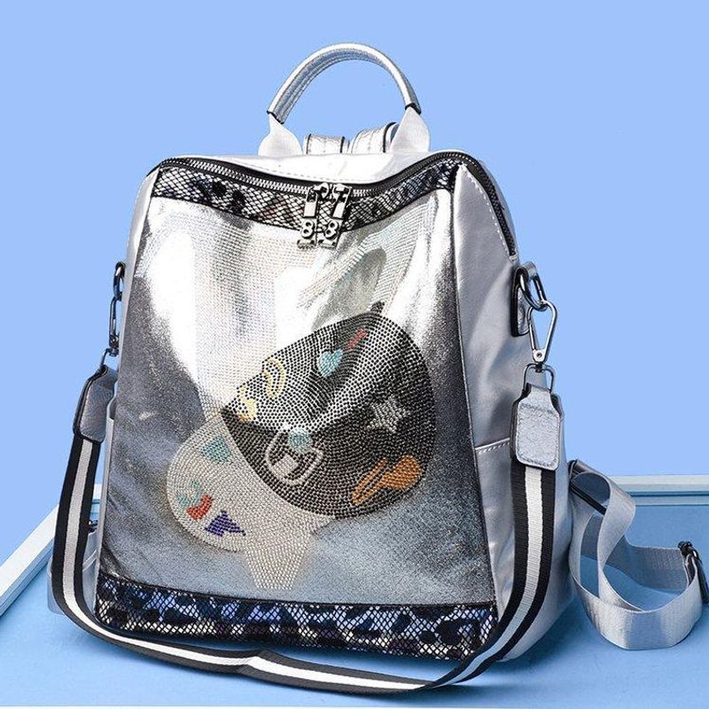 Rhie Women's 2024 Nuovo Zaino Versatile in Pelle di Alta Qualità Grande Capacità Borsa a Tracolla Casual Moda_voghion.com