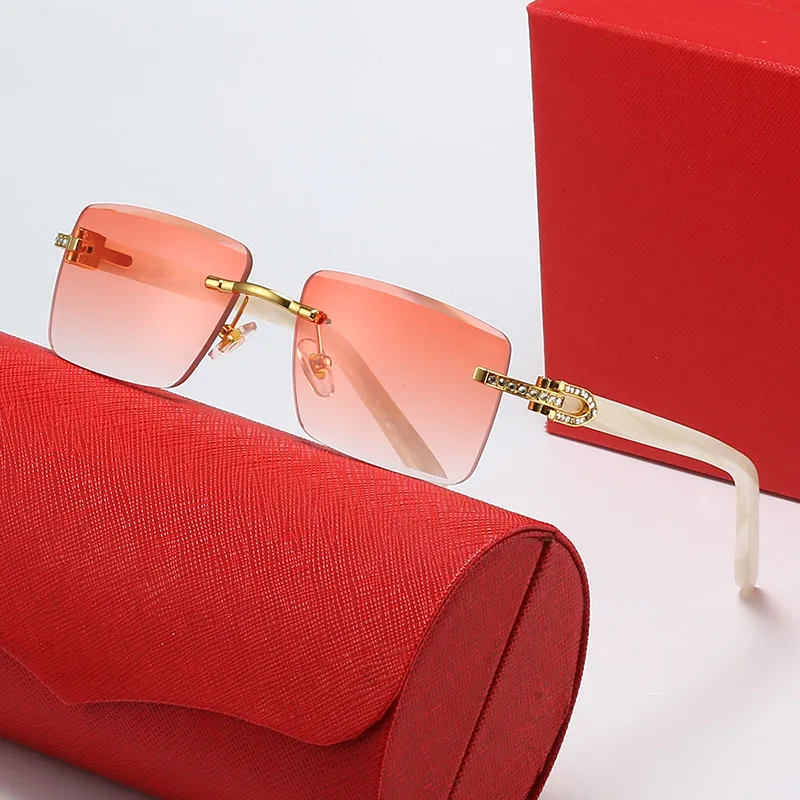 CT066521 carti okulary przeciwsłoneczne z rogu bawoła męskie damskie klasyczne kwadratowe Leisure prostokątne wielokolorowe modne oprawki_voghion.com