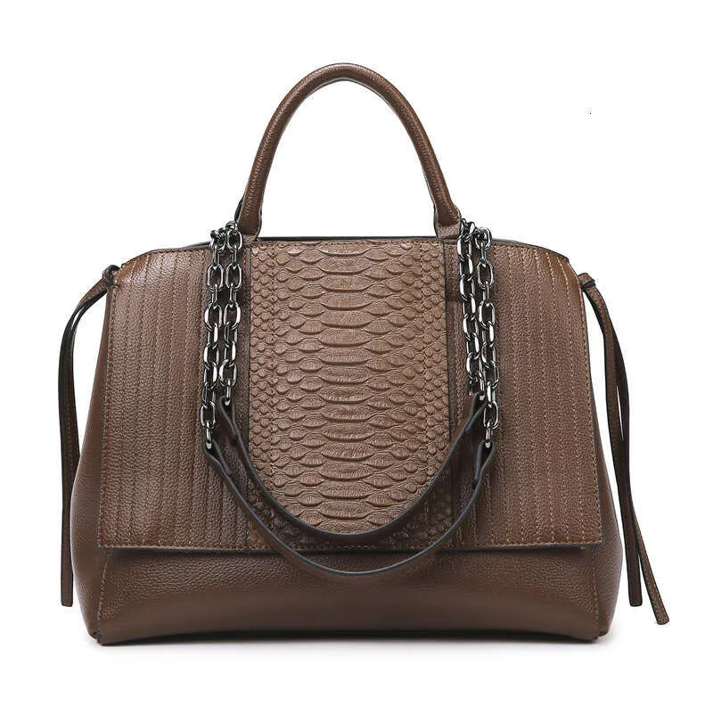 For Women High-End Feel, Large Capacity Handbag With Crocodile Pattern, Fashionable Commuting Bag, Hot Selg Tote Bag_voghion.com