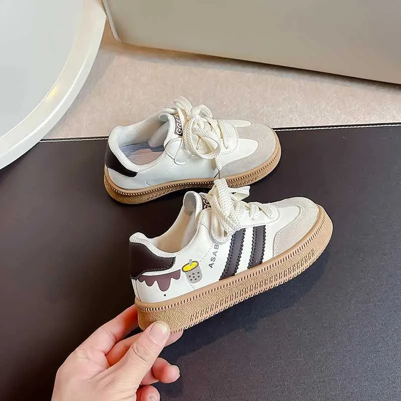 Athletic Outdoor Childrens Skate Girls White 2024 Spring New Fashion Boys Canvas Kids Sports Shoes Unisex Casual_voghion.com