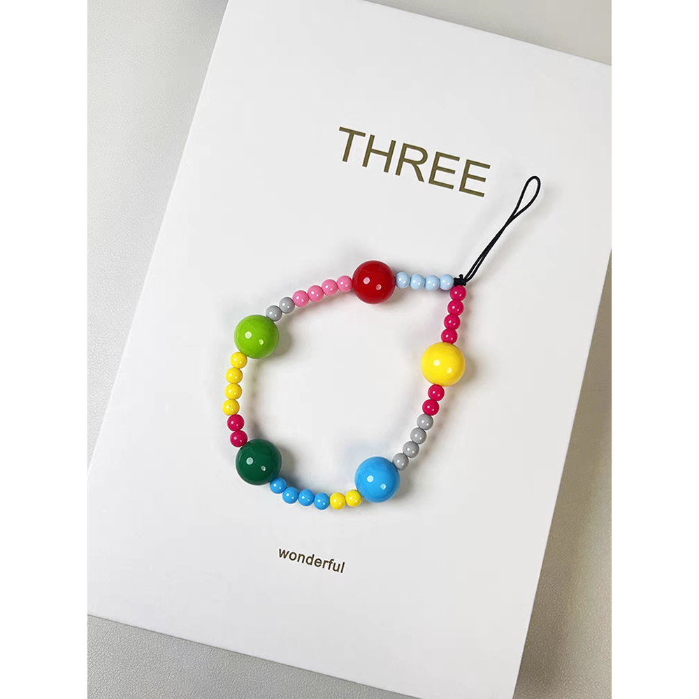Kreatives buntes Perlenarmband, Telefonanhänger SJZJ_voghion.com