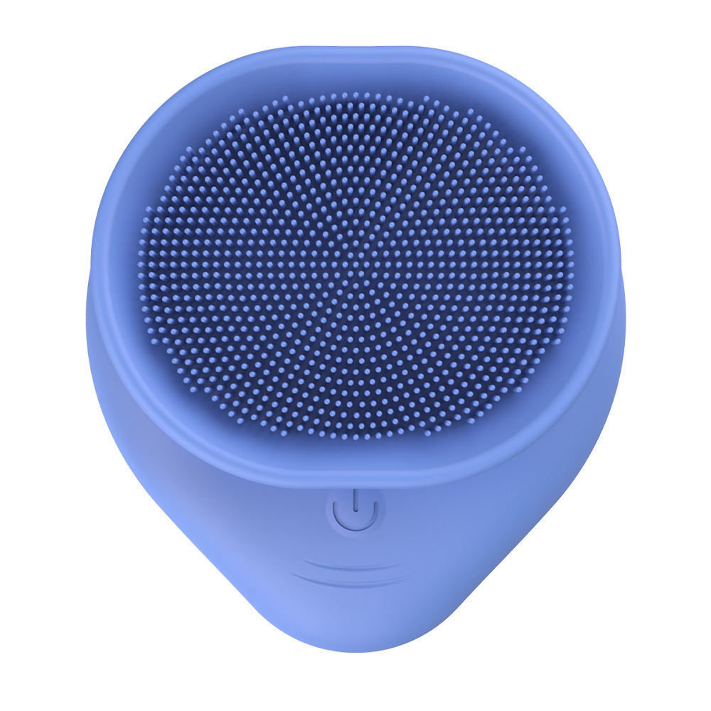 Pārrobežu karstā izpārdošana Silikona sejas mazgātājs Akumulators Elektriskais sejas tīrīšanas līdzeklis Ultraskaņas poru tīrīšanas masāžas sejas birste_voghion.com