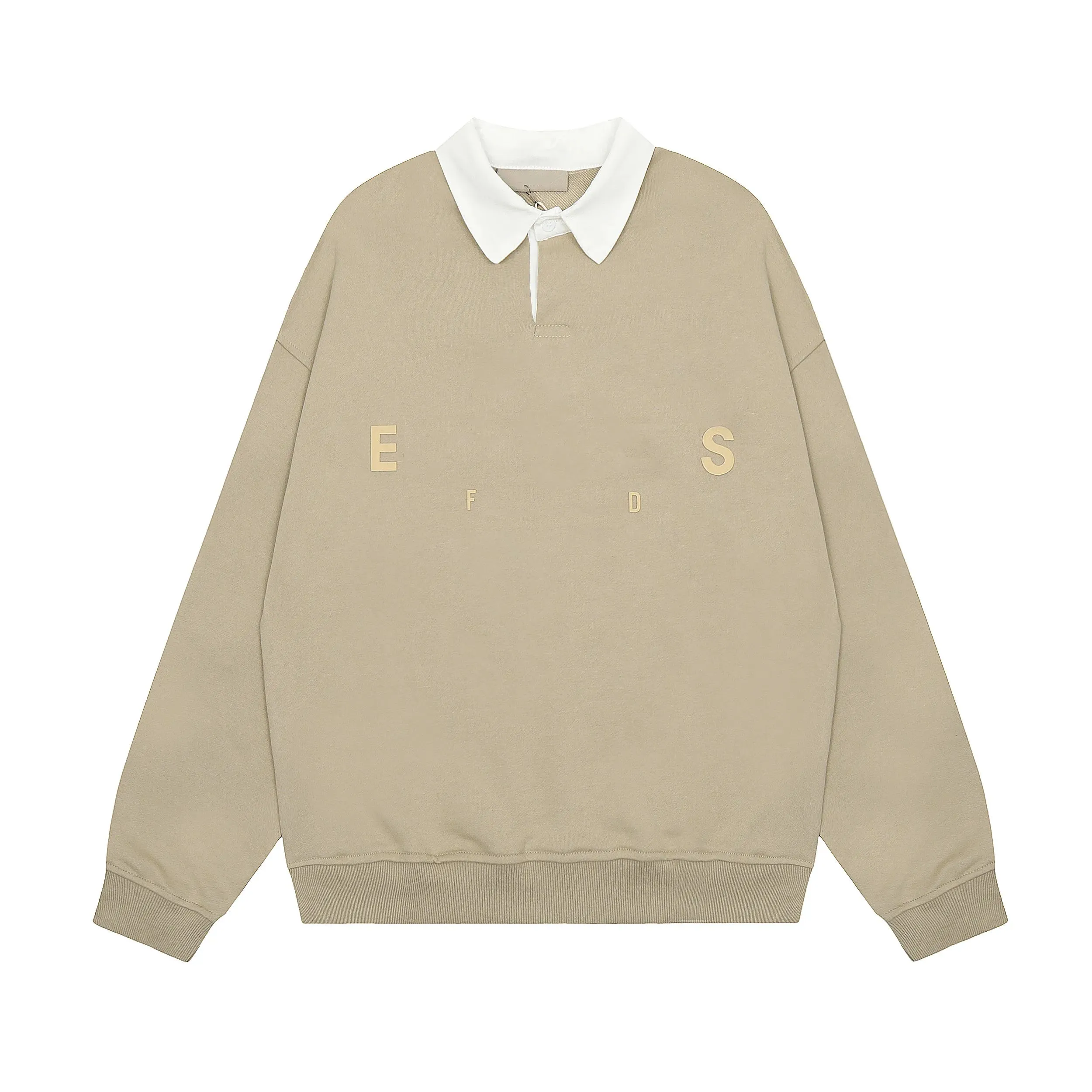 E SS Designer Warm Hooded Men Hoodies Sweater Men's Women's Fashion Streetwear Pullover Sweatshirt Loose Brown Hoodie Tech_voghion.com