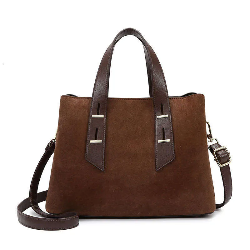 Borsa da donna in pelle opaca con tracolla di alta qualità, grande capacità, borsa da viaggio_voghion.com