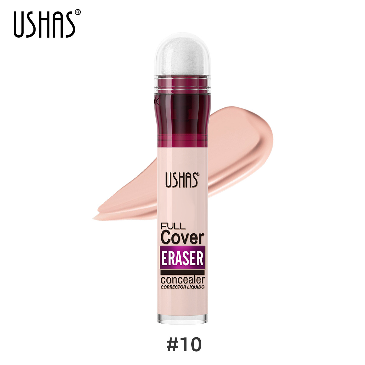 USHAS12 barevná houbička na hlavu make-up držící korektor tekutý odolný voděodolný nude_voghion.com