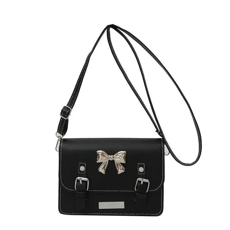 Kleine quadratische Tasche für Damen 2024 Neue Frühjahrs-/Sommermode süße Mädchenschleife personalisierte Pendel-Einzelschulter-Umhängetasche_voghion.com