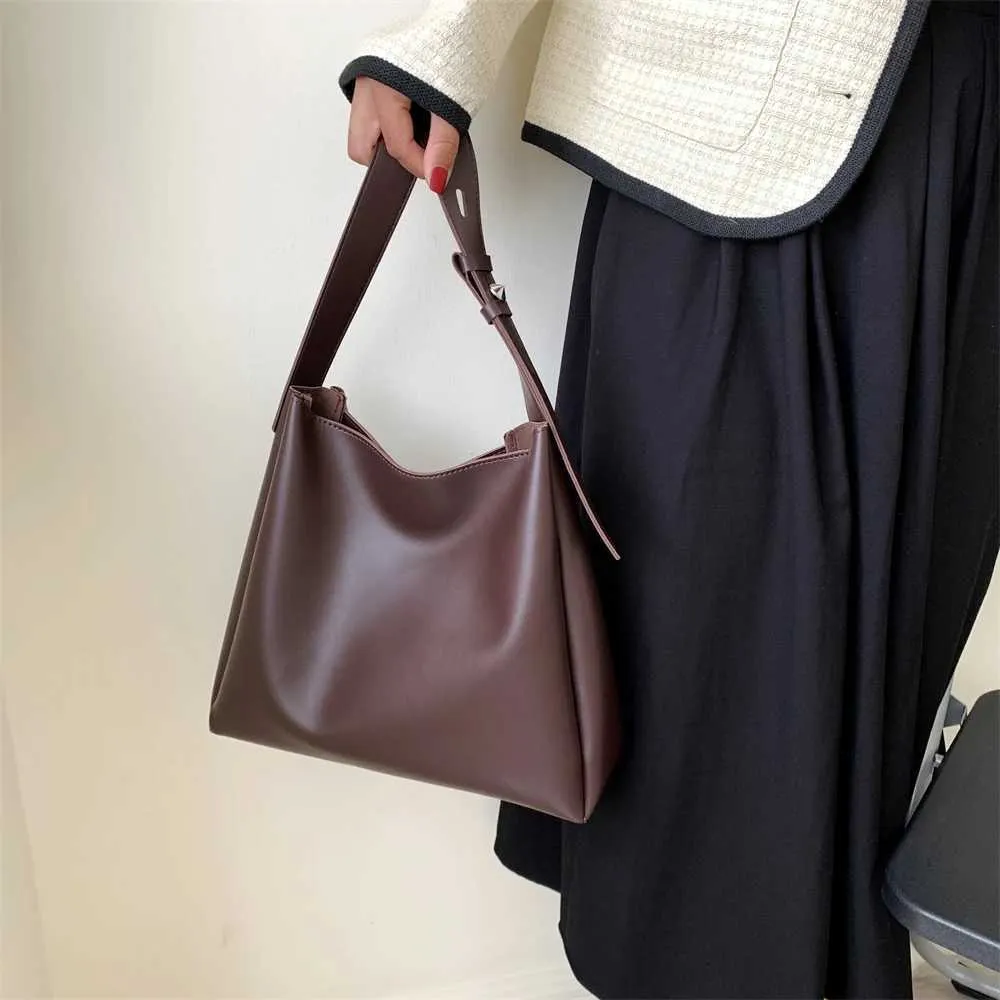Women's Large Capacity Shoulder Bag And Handbag Set Pu Leather_voghion.com