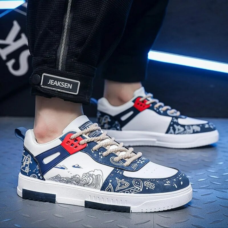 Männer Casual Sommer Mode Turnschuhe 2024 Neue Outdoor Tennis Training Schuhe für Männer Flache Müßiggänger Zapatillas Hombre_voghion.com