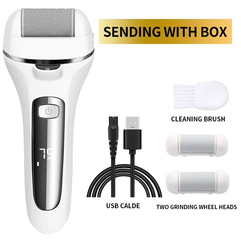 Râpe pieds électrique professionnelle pour callosités et peaux dures_voghion.com