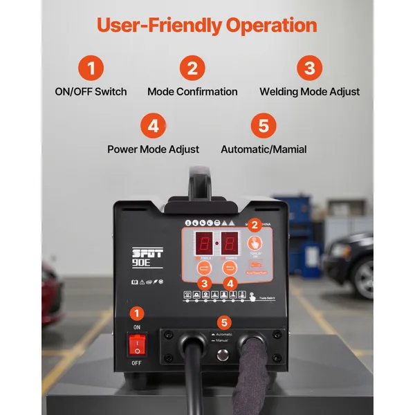 Stud Welder Dent Repair Kit For Auto Body Dent Removal_voghion.com