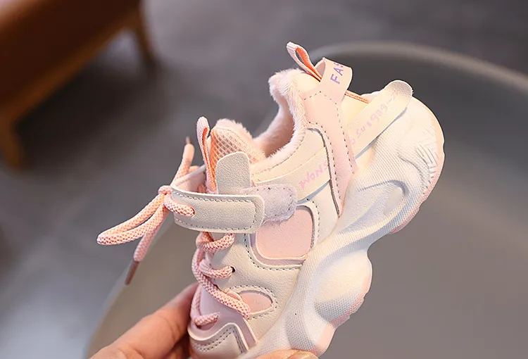 Girls Child Sport 2024 Toddler School Running Sneakers Fashion Non-slip Kids Boys Cutefeet Basketball Shoes Sizes 21-30_voghion.com