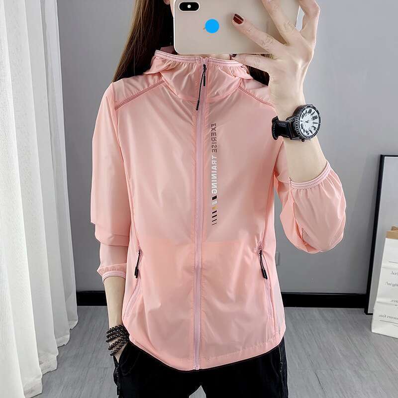 Breathable And Splash Proof Sun Protection Clothing Women, Sweat Wicking Windbreaker For Men, Summer Lightweight Long_voghion.com
