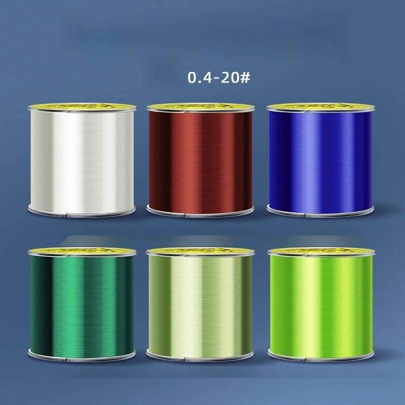 Seda crua alemã de alta qualidade, principal força de tração forte de 500 metros, linha de nylon ultramacia, linha de pesca com vara de mar_voghion.com