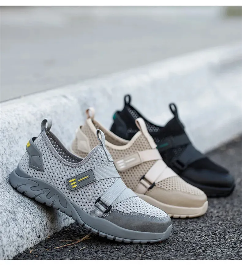 Chaussures de sécurité électriques d'été respirantes et résistantes aux perforations, embout en plastique isolé 6 kV 241205_voghion.com