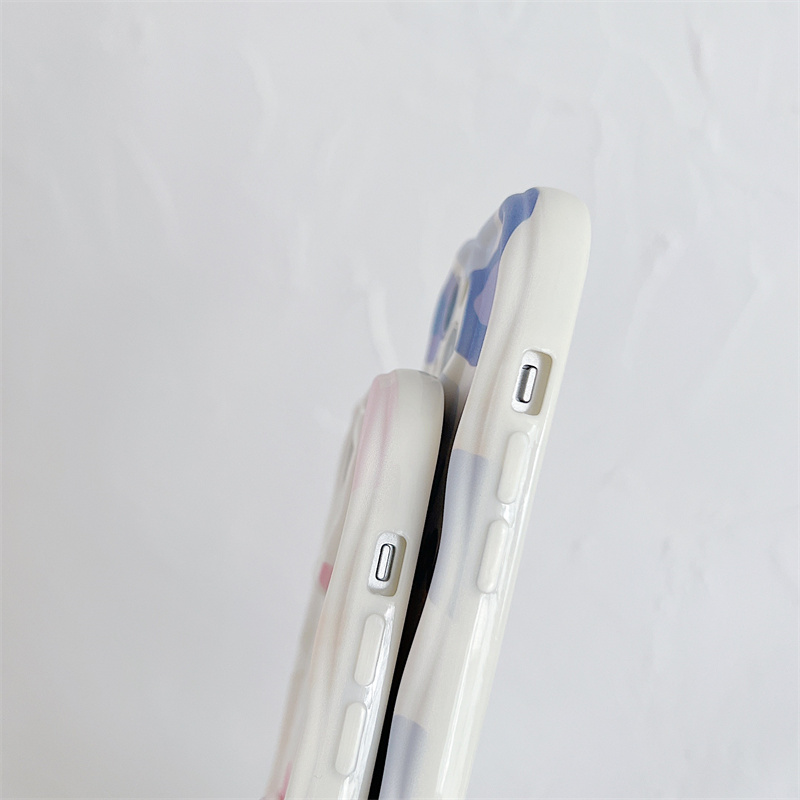 3d Wave Design Phone Case For Vivo Series Shockproof Protective Cover_voghion.com