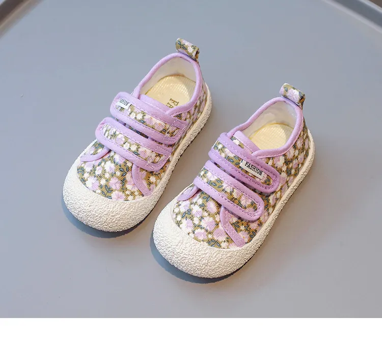 Pantofi sport pentru copii, din pânză, la modă, fete, casual, pentru bebeluși, copii mici, Happysteps, mărimi US5c-US1y_voghion.com