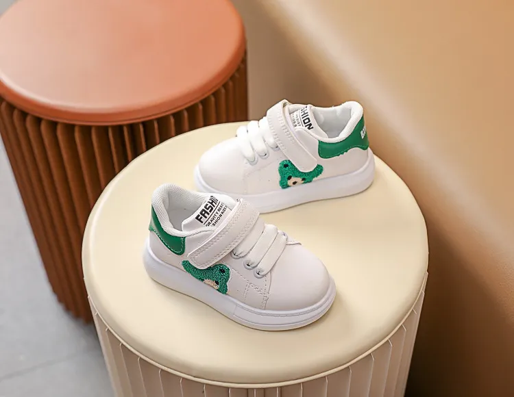 Børn 2024 Forår Efterår Børnesneakers Drenge Sport Mode Søde Dyr Piger Småbørnssko Træningssko Størrelse 21-30_voghion.com