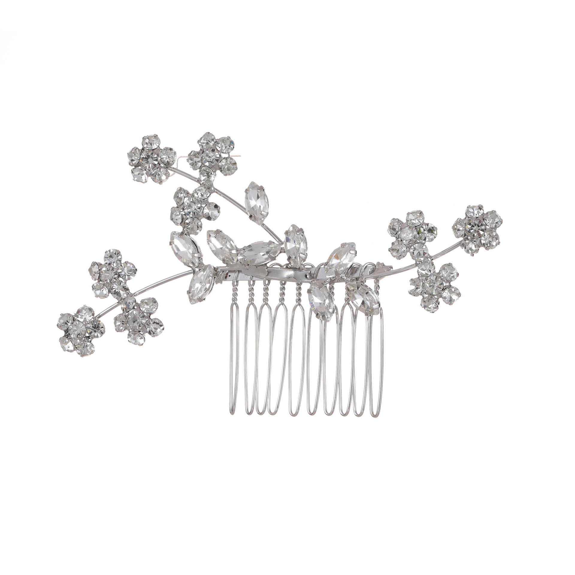 Pettine per capelli con strass Mailang, piccolo copricapo da sposa scintillante, accessori e trucco, spedizione gratuita, accessori per abiti, pettine per capelli per l'ospite di compleanno_voghion.com