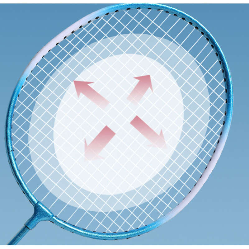 Set de rachete de badminton Boska pentru începători, copii și adulți, aliaj de fier_voghion.com