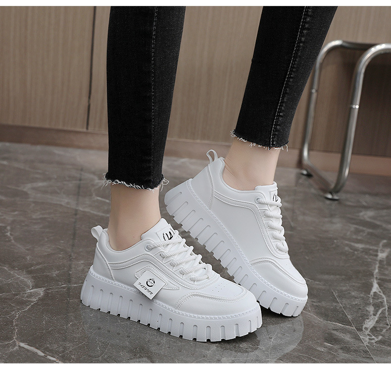 Baskets décontractées pour femme bout rond color blocking_voghion.com