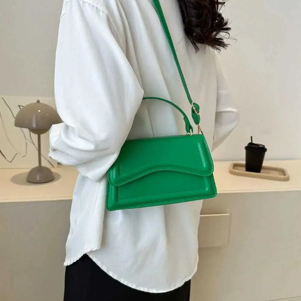 Sac messager en cuir PU tendance pour femmes, sacs à main de couleur unie, sacs à bandoulière élégants pour loisirs, sacs à bandoulière pour femmes Ba241108_voghion.com