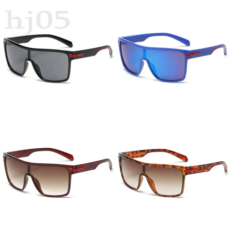 Occhiali da sole oversized da uomo retro designer blu e neri_voghion.com