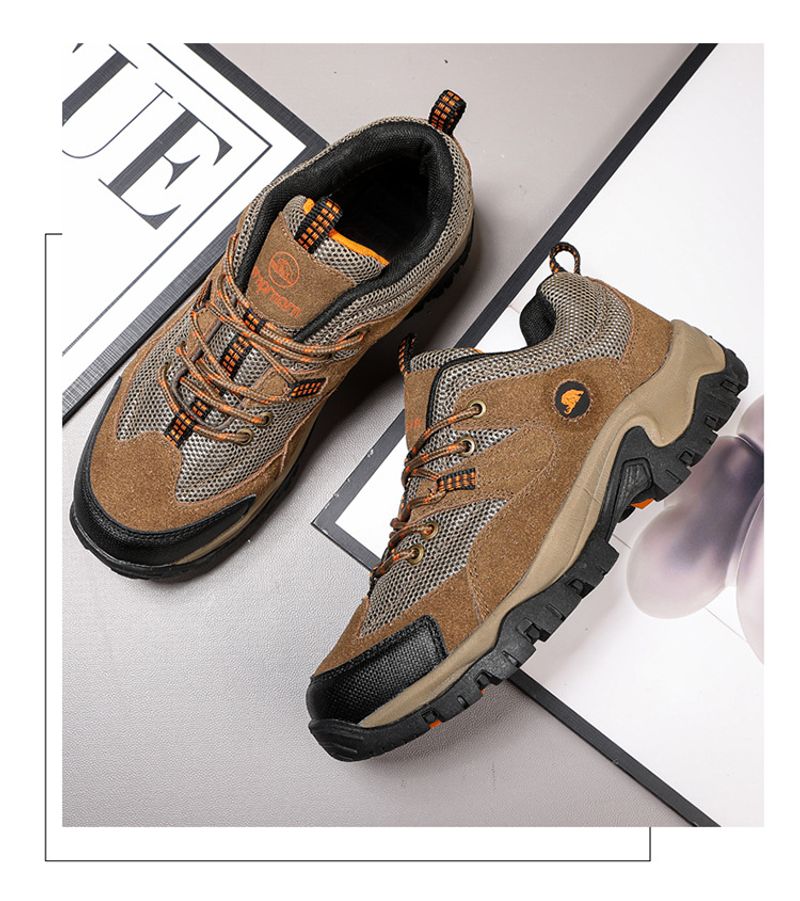 Plus-große wasserdichte langlauf comfort sport outdoor freeizeit Wanderschuhe Wandern_voghion.com